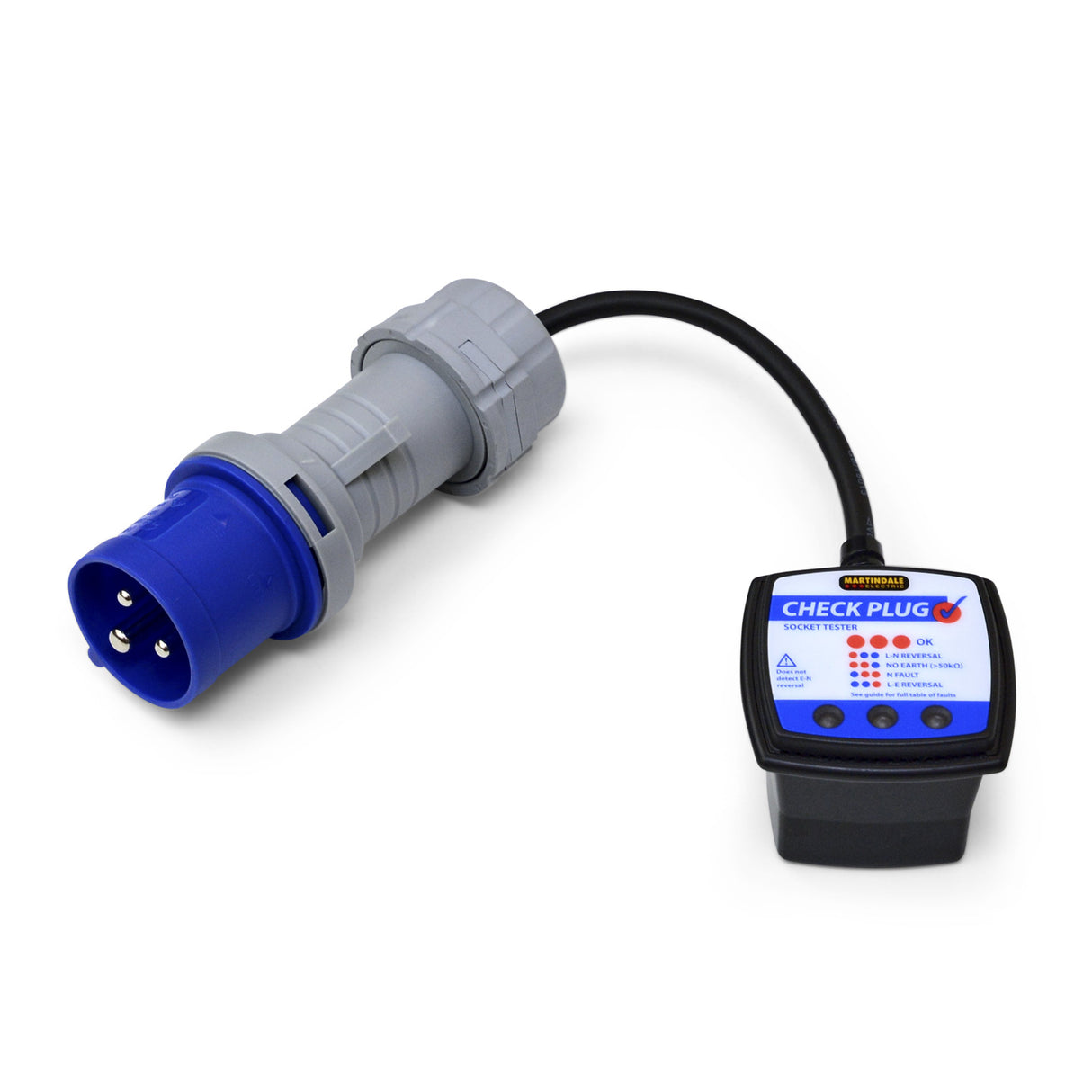 Martindale CP201 230V 32A Industrial Socket Tester : Calibration Options Available