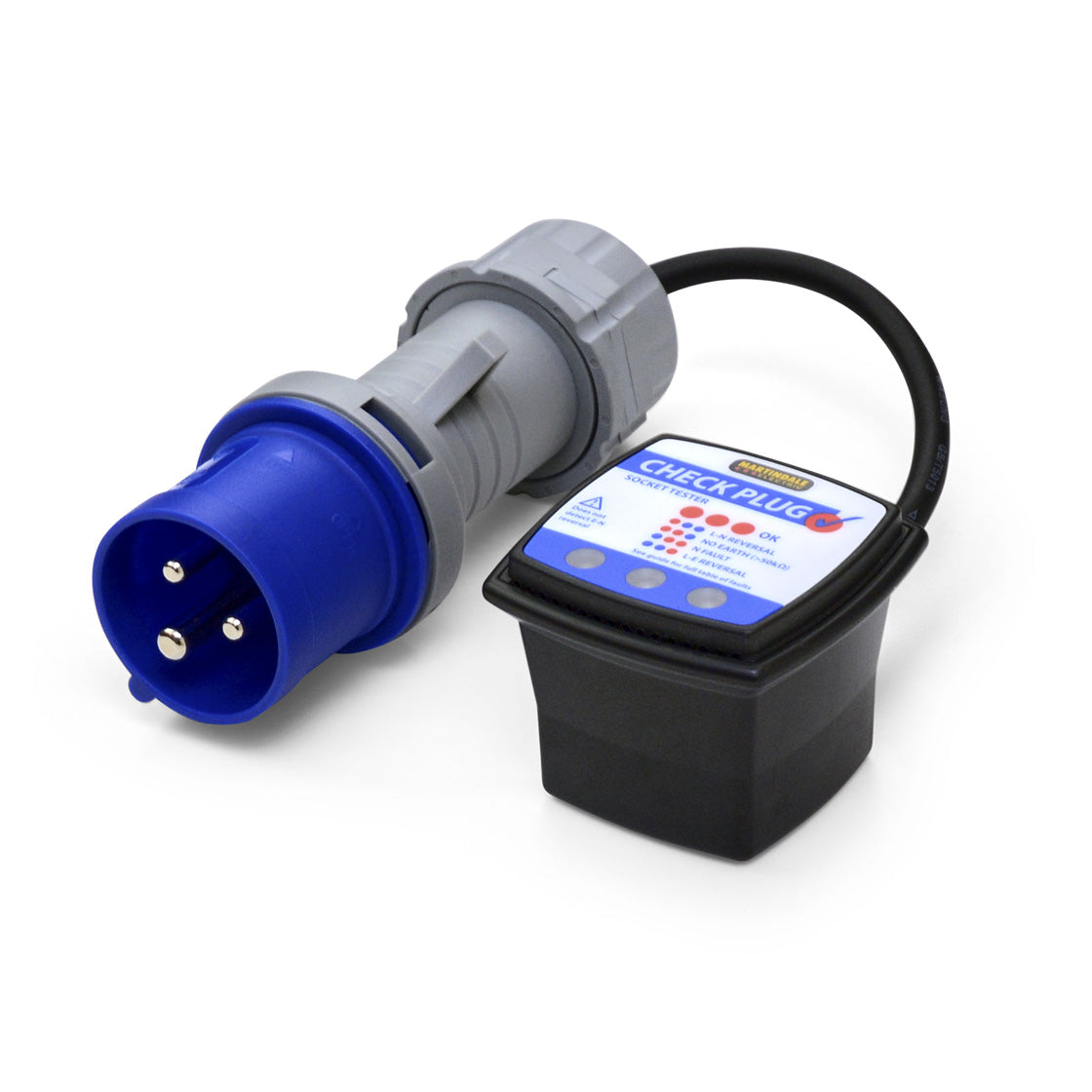 Martindale CP201 230V 32A Industrial Socket Tester : Calibration Options Available