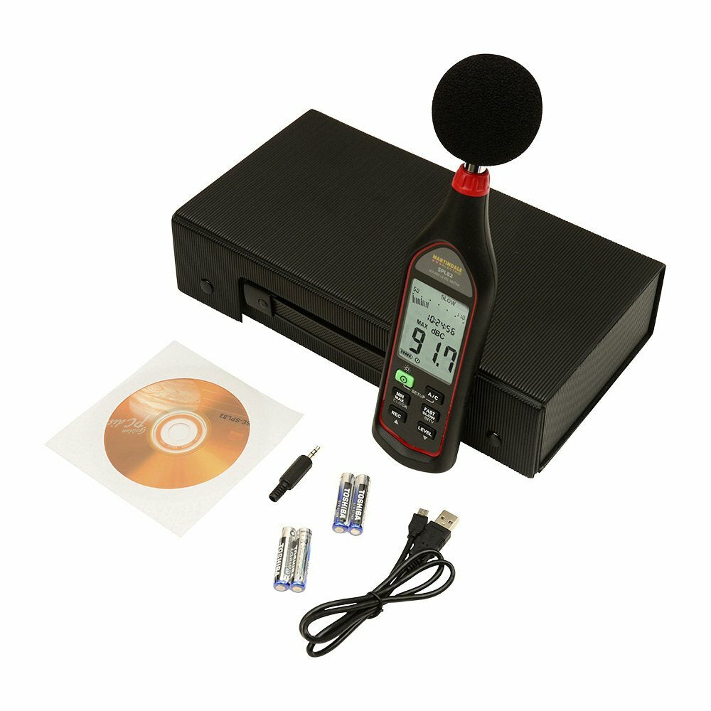 Martindale SPL82 Data Logger Sound Level Meter : Calibration Options Available