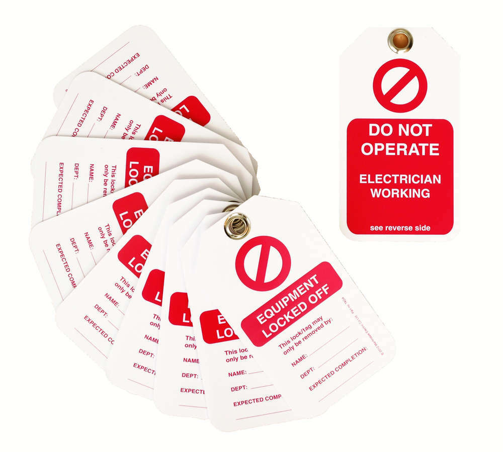 Martindale TAG4 Lock Out Kit Replacement Tags : Calibration Options Available