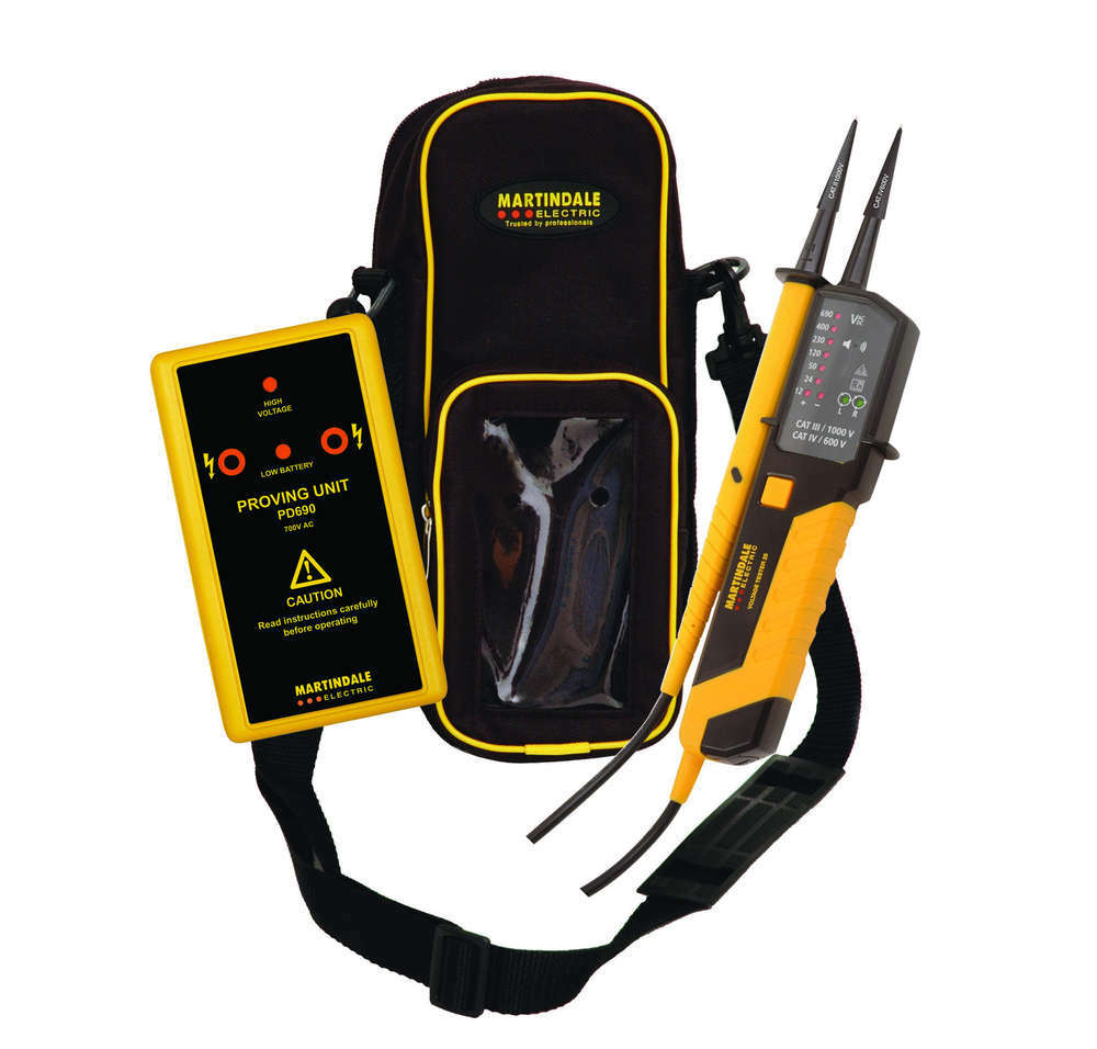Martindale VT12/PD-S Voltage Indicator & Proving Unit Kit : Calibration Options Available
