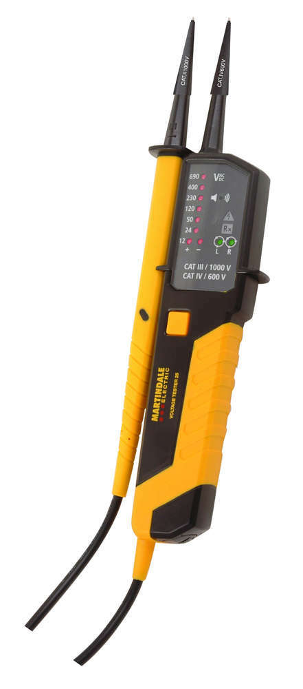 Martindale VT25 Voltage Indicator : Calibration Options Available