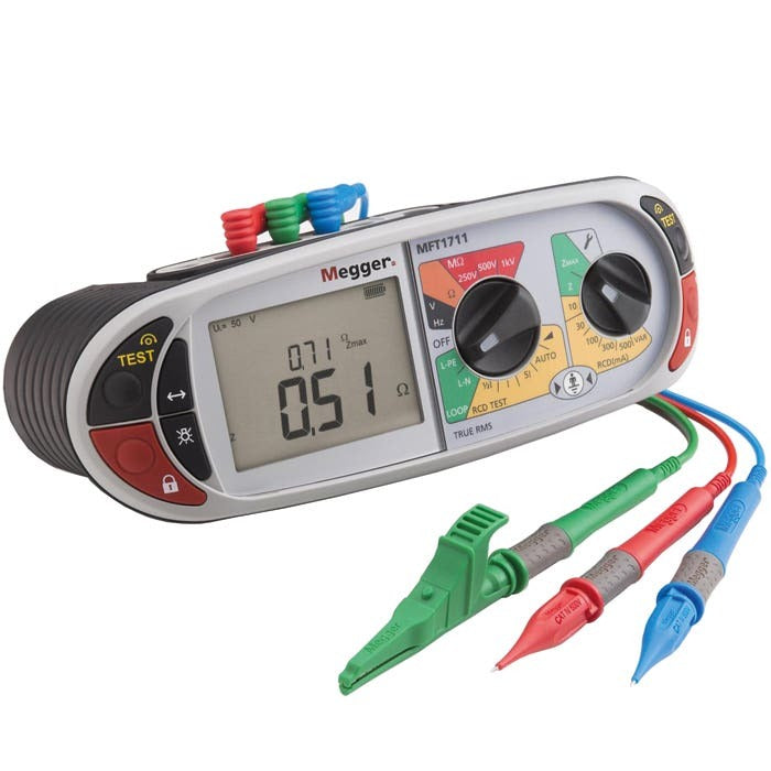 Megger MFT1711 Multifunction Tester : Calibration Options Available