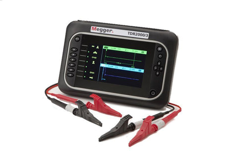 Megger TDR2000/3P Dual Channel Power Cable Fault Locator : Calibration Options Available