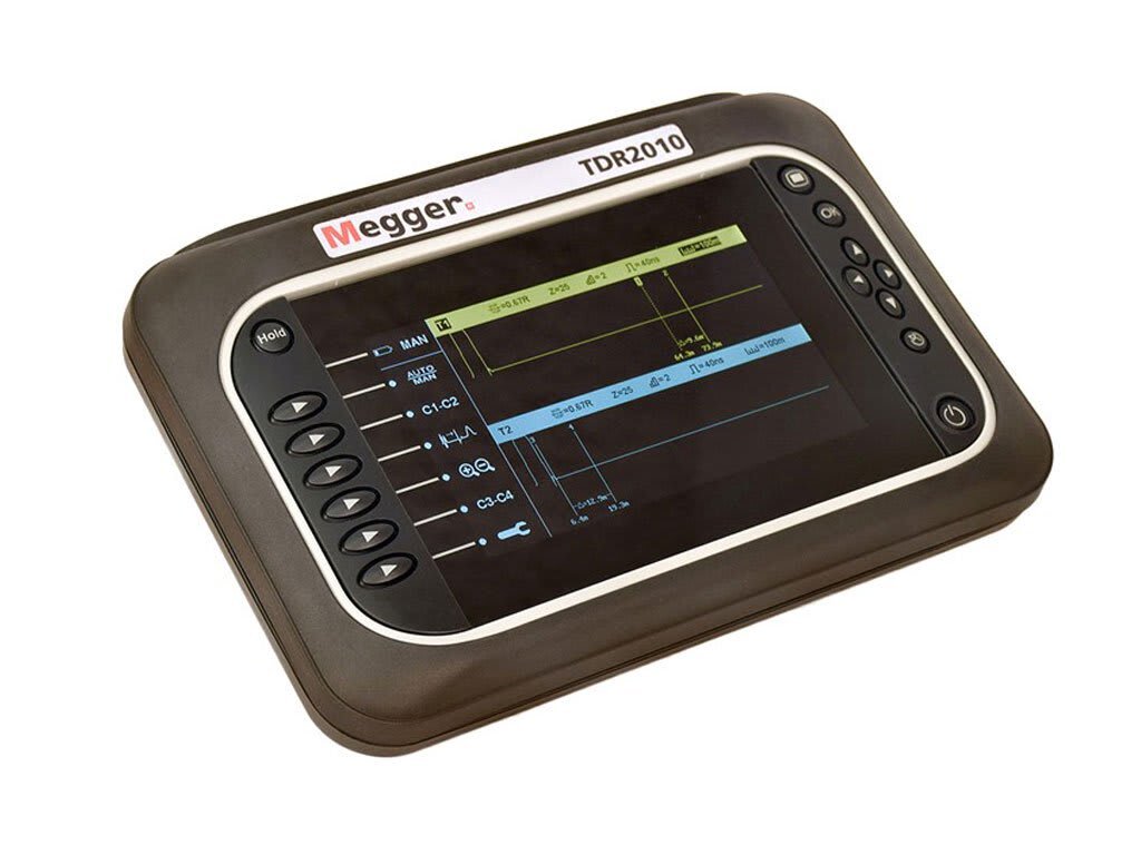 Megger TDR2010 Dual Channel Power Plus Time Domain Reflectometer : Calibration Options Available