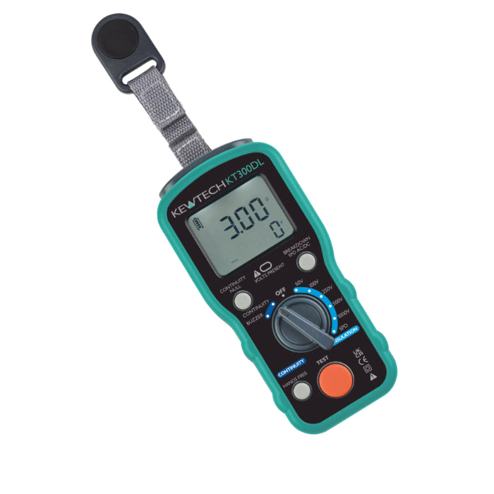 Kewtech KT300DL Digital Insulation/ Continuity Tester