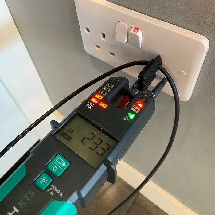 Kewtech KT5 Open Jaw Current & Voltage Tester