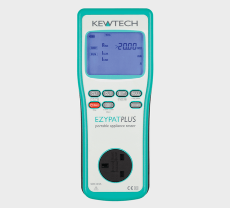 A portable, compact and battery-powered PAT tester