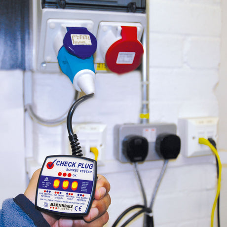 Martindale CP201 230V 16A Industrial Socket Tester : Calibration Options Available