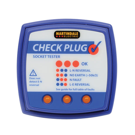 Martindale CP501 Classic Check Plug 240V Socket Tester : Calibration Options Available