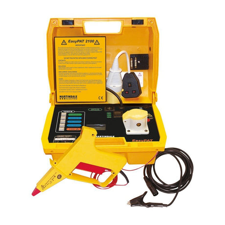 Martindale EPAT2100 Dual Voltage Manual PAT Tester with Flash Test : Calibration Options Available