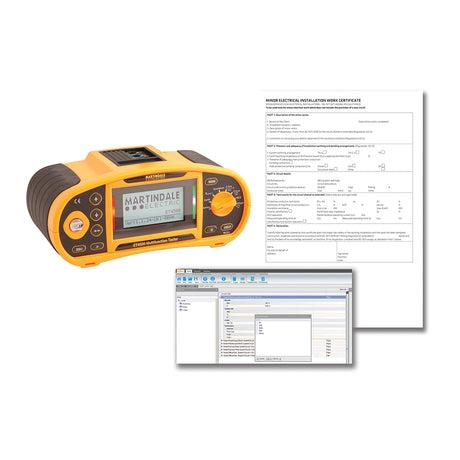 Martindale ET-Link PRO 18th Edition Certification Software : Calibration Options Available