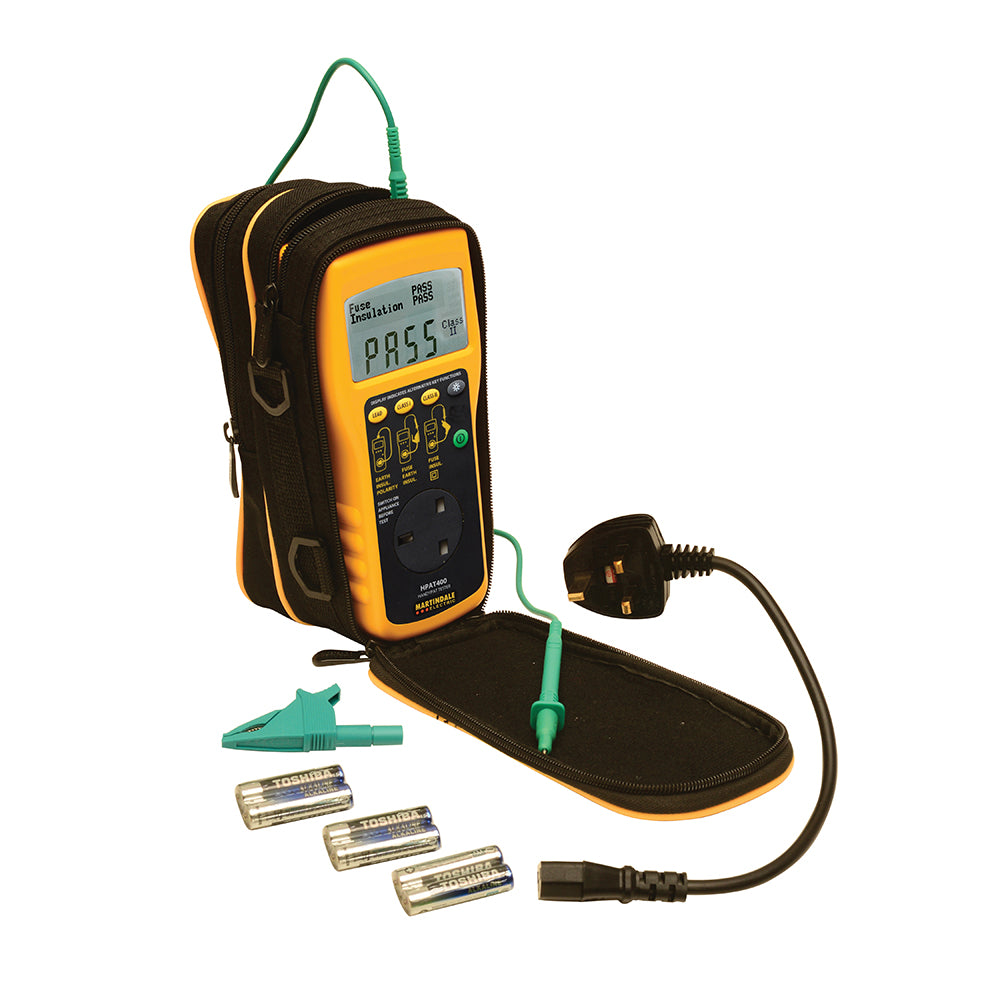 Martindale HPAT400 Pass/Fail PAT Tester : Calibration Options Available