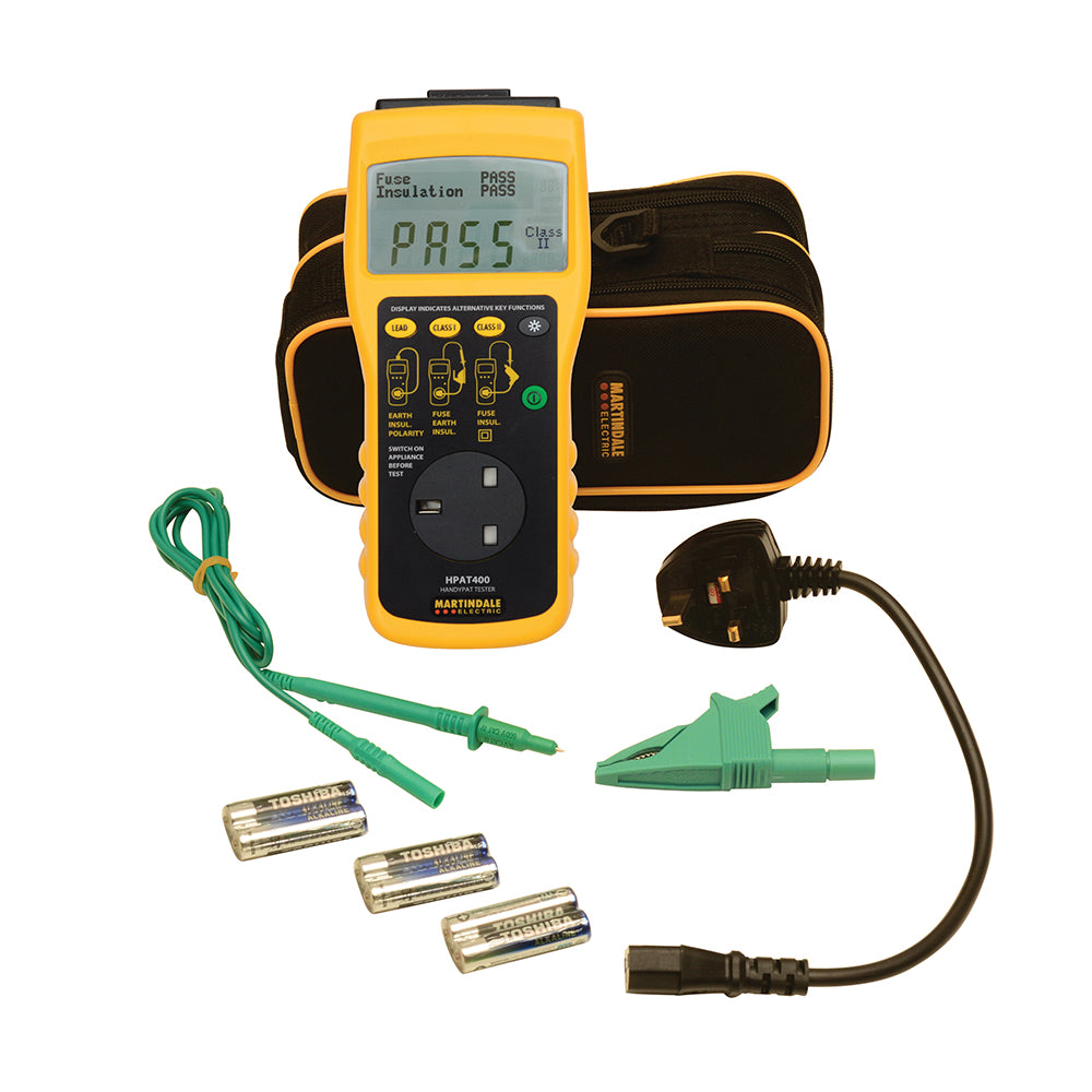 Martindale HPAT400 Pass/Fail PAT Tester : Calibration Options Available