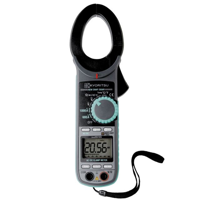 Kewtech KEW2056R True RMS 1000A AC/DC Clamp Meter with Free Calibration Certificate : Calibration Options Available