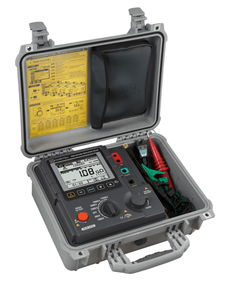 Kewtech KEW3128 12kV Insulation Resistance Tester : Calibration Options Available