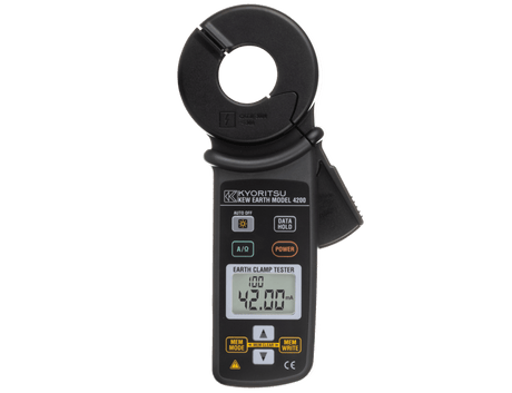 Kewtech KEW4200 Digital Earth Resistance Clamp Meter with Free Calibration Certificate : Calibration Options Available