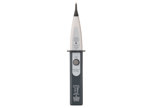 Kewtech KT1700 Single Pole Voltage Tester : Calibration Options Available