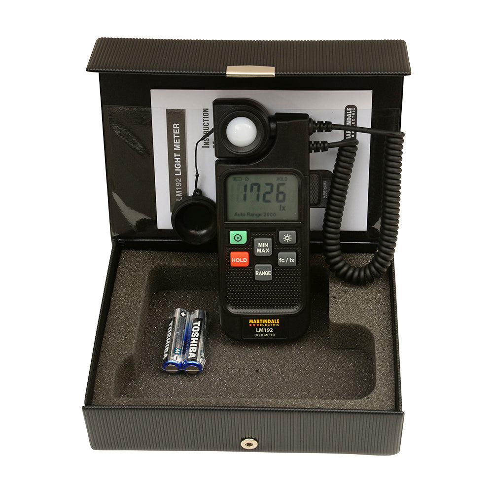 Martindale LM192 Light Meter : Calibration Options Available