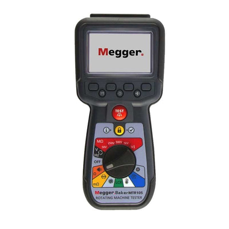 MEGGER MTR105 ROTATING MACHINE TESTER : Calibration Options Available