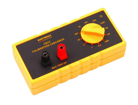 Martindale CB12 Calibration Box : Calibration Options Available