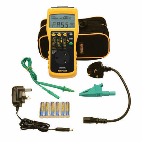 Martindale HPAT500/2 Simple Rechargeable PAT Tester : Calibration Options Available