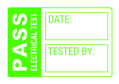 Martindale LAB1 Small PASS PAT Test Labels : Calibration Options Available