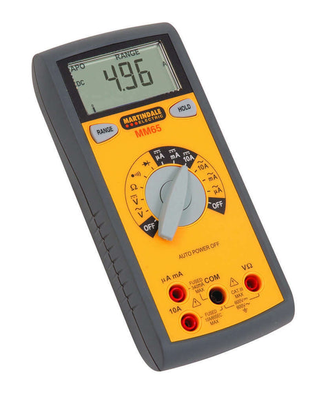 Martindale MM65 Autoranging Digital Multimeter : Calibration Options Available