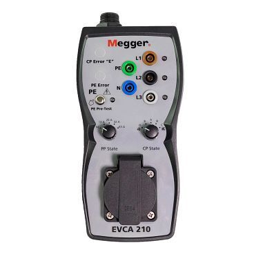 Megger EVCA210-UK Electric Vehicle Charge-Point Adapter : Calibration Options Available