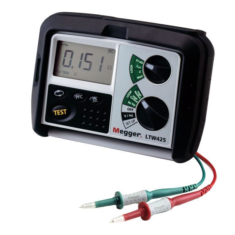 Megger LTW425 Earth Loop Tester : Calibration Options Available