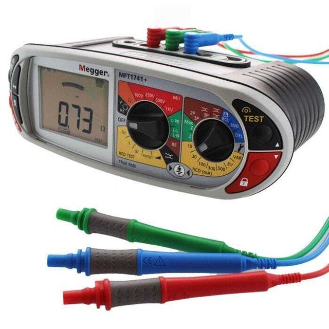 Megger MFT1741+ Multifunction Tester : Calibration Options Available