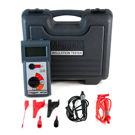 Megger MIT220 Insulation and Continuity Tester : Calibration Options Available