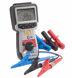 Megger MIT2500 Industrial/Utility High Voltage Insulation Tester-2.5kV : Calibration Options Available