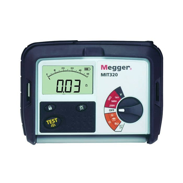 Megger MIT320 Insulation and Continuity Tester : Calibration Options Available