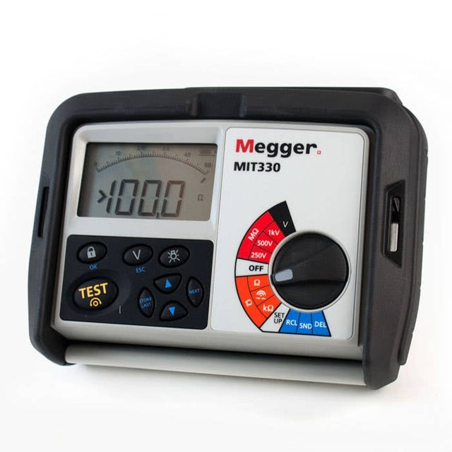 Megger MIT330 Insulation and Continuity Tester : Calibration Options Available