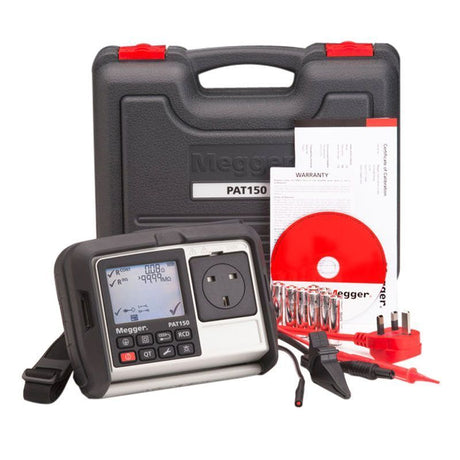 Megger PAT150 PAT Tester : Calibration Options Available