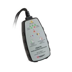 Megger PSI410 Phase Rotation Tester : Calibration Options Available