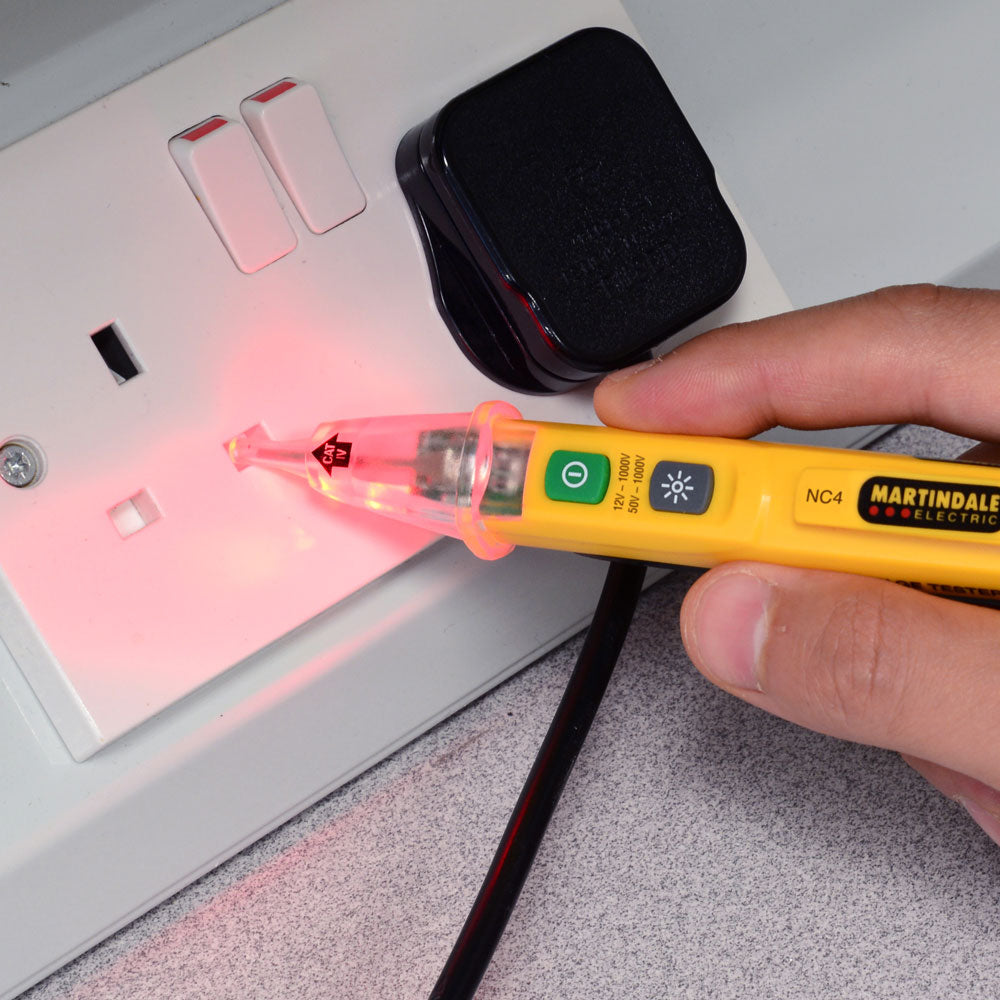 Martindale NC4 Dual Sensitivity Non-contact Voltage Tester : Calibration Options Available